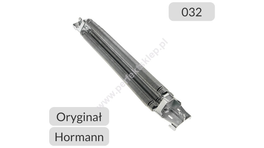 Poczwórny pakiet sprężyn naciągowych nr 032 do bramy N80 F80 EcoStar Hormann nr kat. 1195032