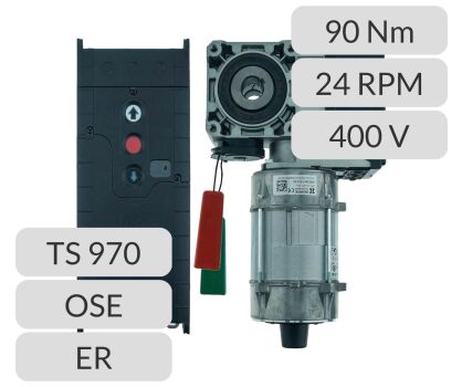 Napęd nasadowy SE 9.24-25,40 DES ER TS 970 OSE Gfa Elektromaten nr kat. 10002187 SZYBKIE ROZRYGLOWANIE ZESTAW AUTOMAT