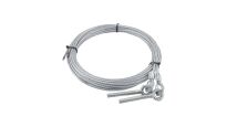 Liny stalowe ocynkowane 4,75mm L=8000mm typ M10 zestaw do bramy Novoferm Alpha Deuren nr kat. K475L08000