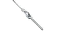 Liny stalowe ocynkowane 4,75mm L=8000mm typ M10 zestaw do bramy Novoferm Alpha Deuren nr kat. K475L08000