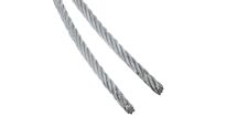Liny stalowe ocynkowane 4,75mm L=8000mm typ M10 zestaw do bramy Novoferm Alpha Deuren nr kat. K475L08000