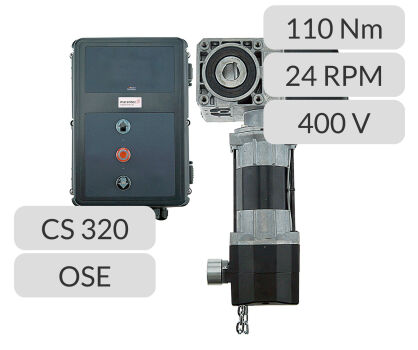 Napęd nasadowy STA 1-11-24 KE CS320LCD OSE Marantec nr kat. 197125