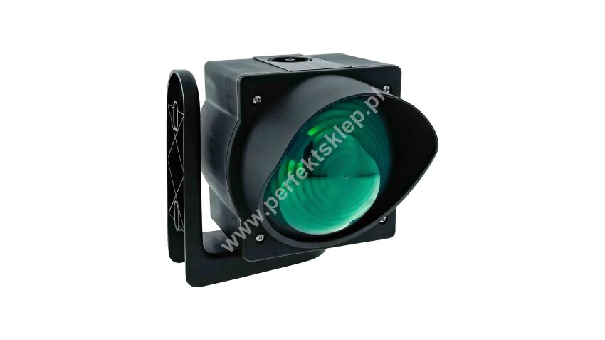 Semafor sygnalizator świetlny 230V AC ZIELONY z uchwytem Marantec nr kat. 104650