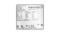 Napęd do bram krat rolowanych MDF 30-30-12 KE z enkoderem AWG Marantec