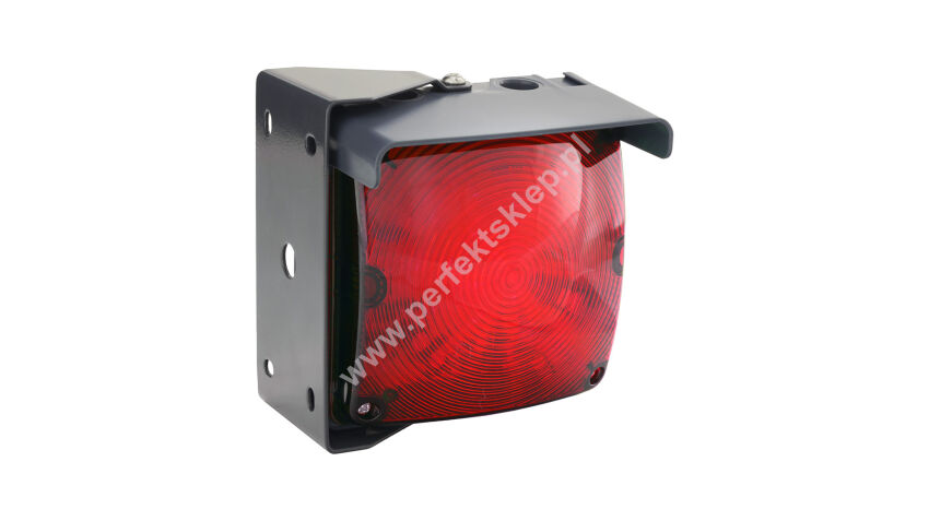 Semafor sygnalizator świetlny LED 24-230V AC/DC CZERWONY Quadra-Lux Geba nr kat. 905.SLSL.10
