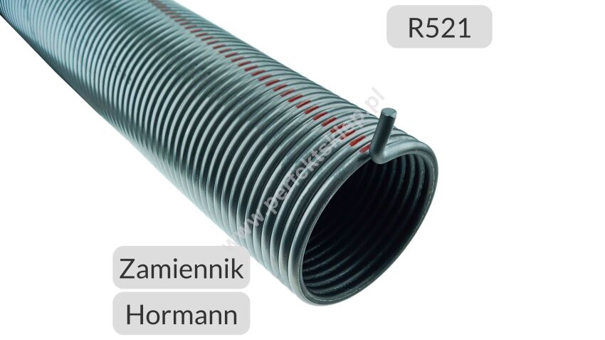 Sprężyna do bramy, R521 - Zamiennik Hormann nr kat. 3074363
