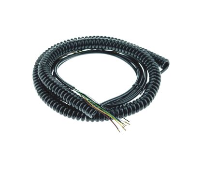 Przewód spiralny 5*0,25mm² 1000mm+1000mm+1500mm 4 krotne wydłużenie FlexiForce nr kat. 1113926