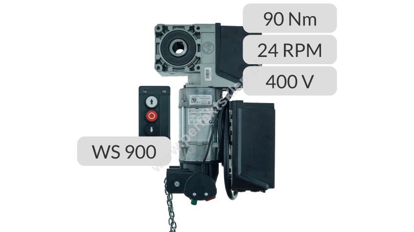 Napęd nasadowy SE 9.24-25,40 NES SK WS 900 Gfa Elektromaten nr kat. 14400937 ZESTAW TOTMAN


