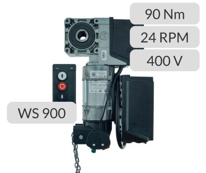 Napęd nasadowy SE 9.24-25,40 NES SK WS 900 Gfa Elektromaten nr kat. 14400937 ZESTAW TOTMAN