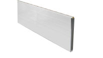 Panel przemysłowy symetryczny H=610 RAL 9010/9010 Tecsedo cena metra bieżącego