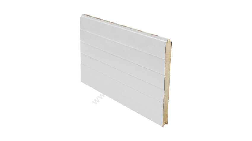 Panel przemysłowy symetryczny H=610 RAL 9010/9010 Tecsedo cena metra bieżącego