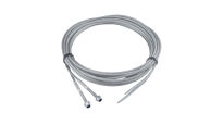 Komplet lin stalowych ocynkowanych 4mm L=4500mm typ M8 zamiennik Nassau do bram przemysłowych