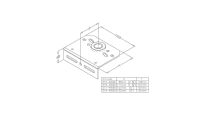 Podpora 4,0mm odległość do osi otworu 111mm na wał 25,4mm Flexi Force nr kat. 316-4BOM