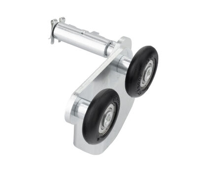 Uchwyt górny z rolką prawy typ prowadzenia L, LD bramy przemysłowe serii 60 Hormann nr kat. 3103105