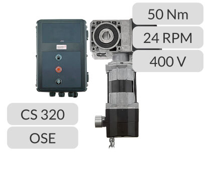 Napęd nasadowy STA 1-5-24 KE CS320 LCD OSE Marantec nr kat. 197111