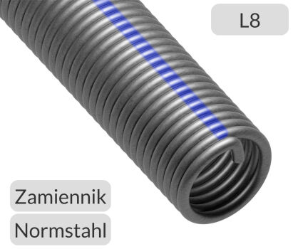 Sprężyna lewoskrętna L8 do bramy garażowej Normstahl zamiennik nr kat. 227-L8-Z