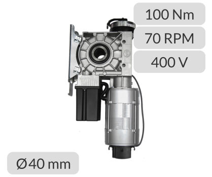 Napęd nasadowy SI 10.70-40,00 DES NHK Gfa Elektromaten nr kat. 10002693