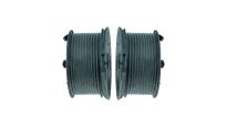 Bębny linowe o średnicy 120mm NL12 prowadzenie N na wał 25,4mm Flexi Force nr kat. FF05NL12