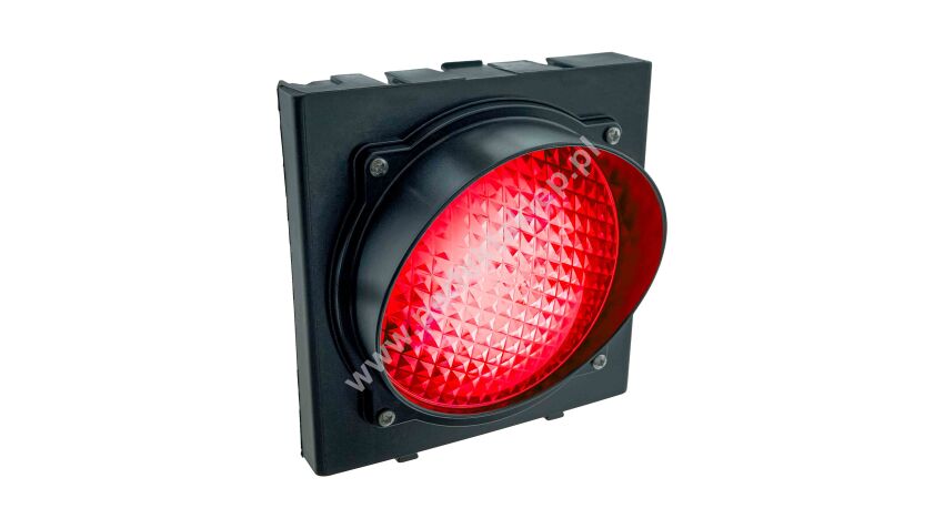 Semafor sygnalizator świetlny LED 24V AC/DC CZERWONY Apollo Plast Stagnoli nr kat. ASFR