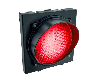 Semafor sygnalizator świetlny LED 24V AC/DC CZERWONY Apollo Plast Stagnoli nr kat. ASFR