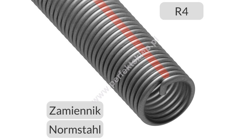 Sprężyna R4 do bramy garażowej Normstahl zamiennik nr kat. 227-R4-Z