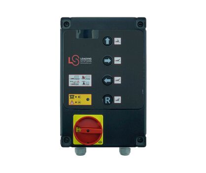 Wycofany z produkcji - Centrala sterująca UDL 2 LSI do rampy z wysuwaną klapą Loading Systems Nice nr kat. UDL2-T - Zastąpiony przez MFZ RS300V LCD