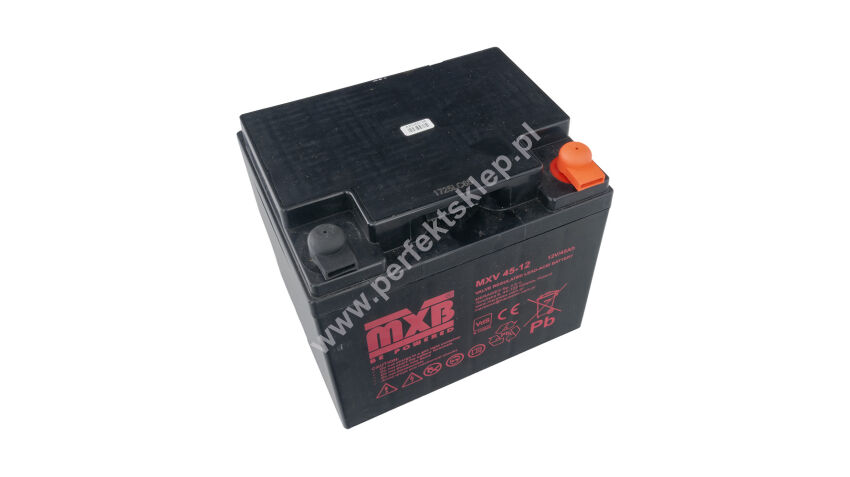 Akumulator VRLA AGM MXB 12V/45Ah Merawex nr kat. MXV 45-12