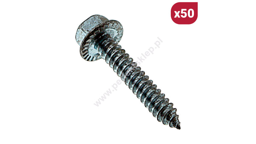 Zestaw 50 blachowkrętów podkładkowych 6,3*35mm nr kat. 6,3*35x50
