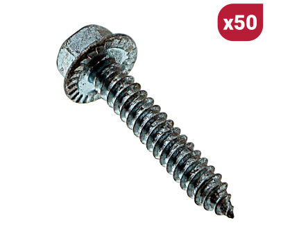 Zestaw 50 blachowkrętów podkładkowych 6,3*35mm nr kat. 1053BVx50