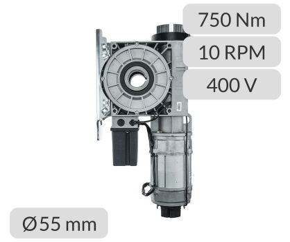 Napęd nasadowy SI 75.10-55,00 DES NHK Gfa Elektromaten nr kat. 10002402