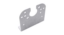 Podpora otwarta 3mm odległość do osi otworu 111mm na wał Novoferm Alpha Deuren nr kat. 7200111