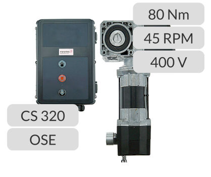 Napęd nasadowy STA 1-8-45 KE CS320 LCD OSE Marantec nr kat. 197124