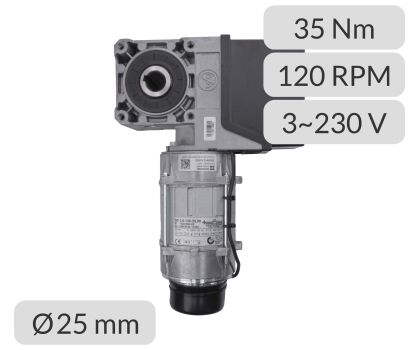 Napęd do bramy szybkobieżnej SE 3,5.120-25,00 DES Albany Assa Abloy Gfa Elektromaten nr kat. 10003542 DES