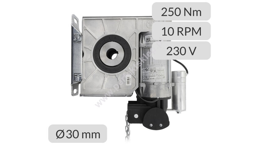 Napęd nasadowy SIK 25.10-30,00 WS NES SK Gfa Elektromaten nr kat. 10004000