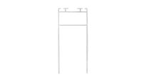 Profil aluminiowy górny/dolny do panela grubości 40mm L=6090mm FlexiForce nr kat. 1040-6090 - 3