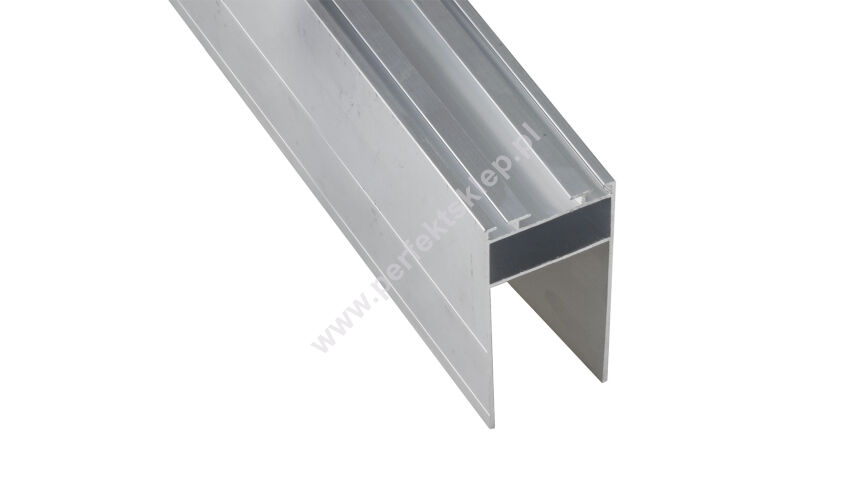 Profil aluminiowy górny/dolny do panela grubości 40mm L=6090mm FlexiForce nr kat. 1040-6090
