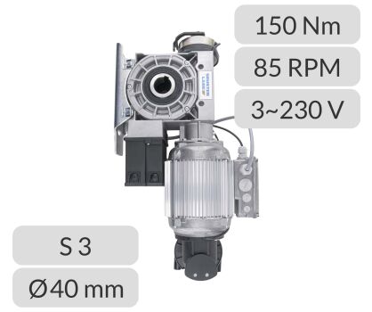 Napęd do bramy szybkobieżnej S3.1-1,5-85-17-40-50Hz 24VDC DES KNH Gfa Hormann Seuster nr kat. 4991974