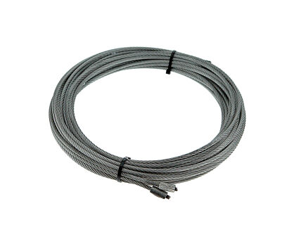 Liny stalowe ocynkowane 5mm L=20000mm typ S bramy przemysłowe Assa Abloy Crawford nr kat. K056019x20000S