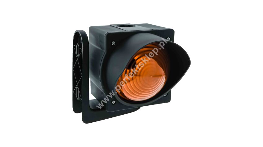 Semafor sygnalizator świetlny  230V AC ŻÓŁTY z uchwytem Marantec nr kat. 104648