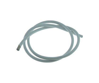 Linka gumowa ekspander w oplocie biały  9,5mm PerfektSklep nr kat. Ex-9.5W