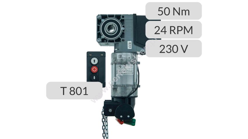 Napęd nasadowy SE 5.24WS 230V NES SK T801 Gfa Elektromaten nr kat. 14400789 ZESTAW TOTMAN


