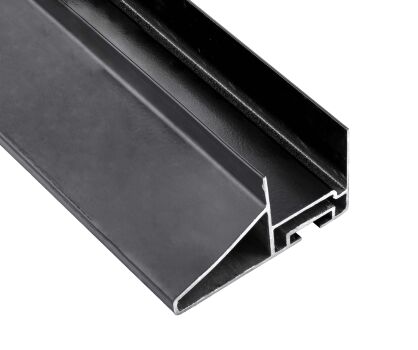 Profil aluminiowy drzwi przejściowych panel grubości 40mm L=3040mm Wiśniowski